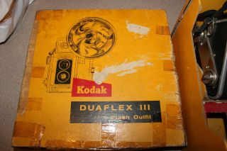 Vintage 1950 ' s Kodak Duaflex III Twin Lens Reflex Camera No.  67K 2