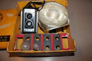 Vintage 1950 ' s Kodak Duaflex III Twin Lens Reflex Camera No.  67K 3