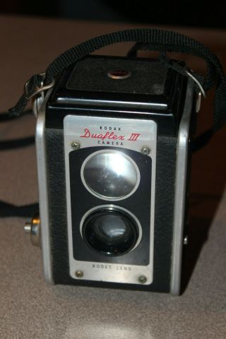 Vintage 1950 ' s Kodak Duaflex III Twin Lens Reflex Camera No.  67K 5