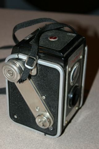 Vintage 1950 ' s Kodak Duaflex III Twin Lens Reflex Camera No.  67K 6