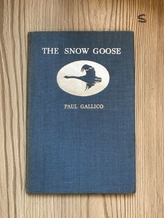 Vintage Book 1950 The Snow Goose Paul Gallico,  First Edition 22nd Print
