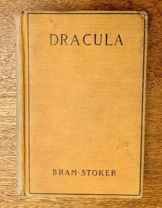 Dracula By Bram Stoker (1897) First Edition By Grosset & Dunlap