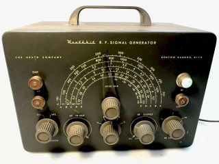 Heathkit Rf Signal Generator,  Powers Up Vintage