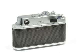 ZORKI 4K body,  rangefinder camera based on Leica,  after CLA service,  from 1974 4