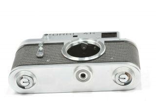 ZORKI 4K body,  rangefinder camera based on Leica,  after CLA service,  from 1974 5