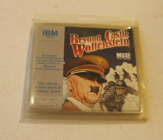 Very Rare Beyond Castle Wolfenstein For The Ibm Pc/xt/at -