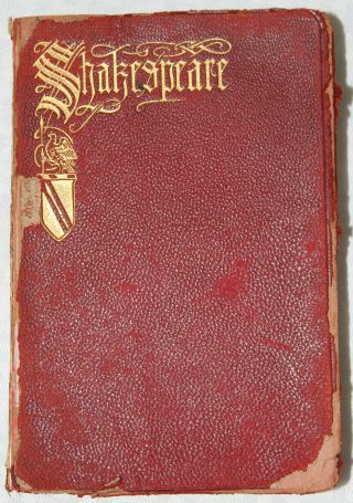 Shakespeare,  The Complete Dramatic And Poetic Of William Shakespeare 1926