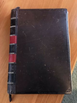 Twelve South Bookbook Vintage Leather Case For 17 " Apple Macbook Pro - Brown