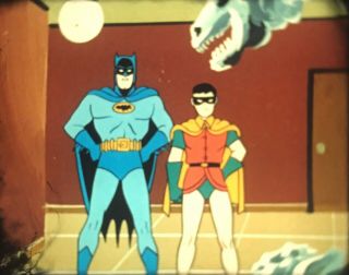 Vintage 1968 Batman ”in Again Our Again ” 16mm Film Cartoon Bill Keenan