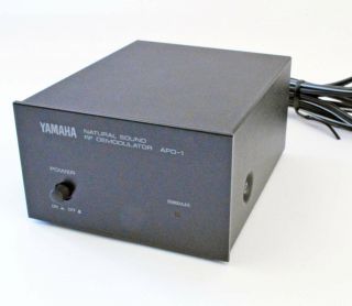 Yamaha Apd - 1 Natural Sound Rf Laserdisc Ac - 3 Demodulator Ld Ems Tracking