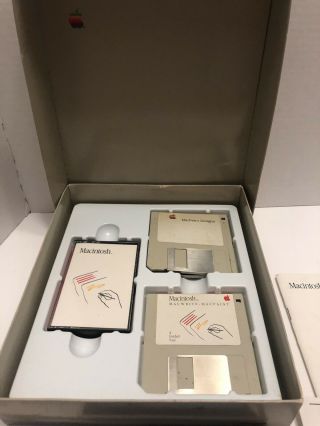 1984 Macintosh 128K M0001 EARLY MacWrite MacPaint Boxed Set 1st Mac RARE 4