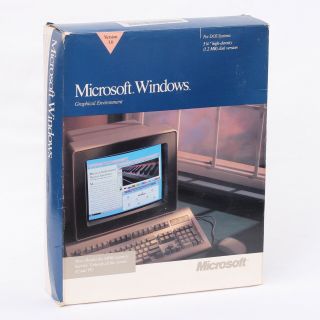 Microsoft Windows Graphical Environment For Dos Systems 3.  0 (5.  25” Floppy Disks)