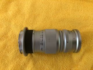 Leica Elmar 90mm f4 MF bayonet mount lens chipped vulcanite 2