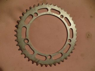 Takagi - 44t Chainring Silver 5x130bcd,  Vintage Old School Bmx Made In Japan Mx