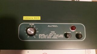 Altec 1594B Vintage Mono Amplifier - w/ Bridging Transformer 2