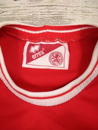 Mens Middlesbrough FC Vintage Football Shirt 2001 - 2002 Home Errea Cellnet M 5