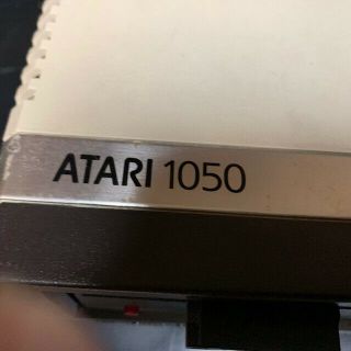 Vintage Atari 1050 Disk Drive With Disks 8 Bit Computer 400 800