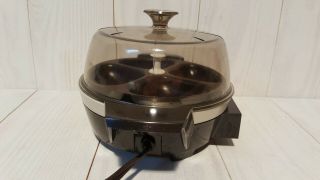 Vintage Oster Automatic Egg Cooker and Poacher Electric Portable Tested/Working 4