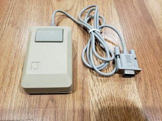 Apple Macintosh Beige Mouse M0100 For 1984 Mac 128k 512k Vintage