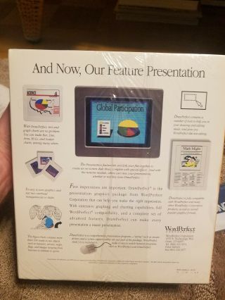 DrawPerfect for Dos 1990 vintage computer software and 3