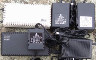 3 each XL/XE Power Supply AC Adapters Plug 1.  5A Atari Ver 3 2