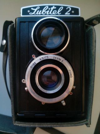 Lubitel 2 Lomo Vintage Lomography Ussr Camera 6x6 Cm Film Camera.