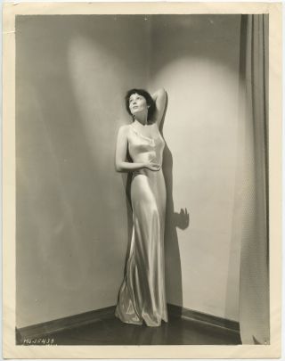 Celebrity Vintage Luise Rainer Orig Photo German - American Film Actress