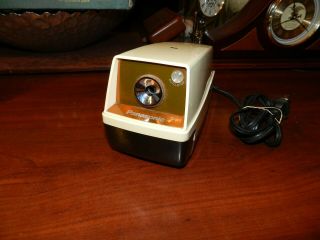 Vintage Panasonic Electric Pencil Sharpener Auto Stop Kp - 33s Made In Japan