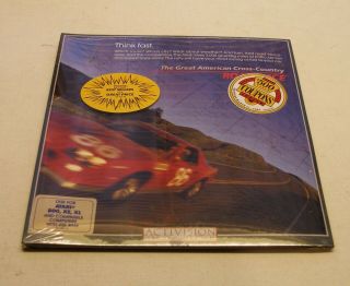 The Great American Cross - Country Road Race By Activision For Atari 400/800 -