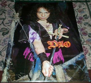 Ronnie James Dio Vintage Sword Poster Last One