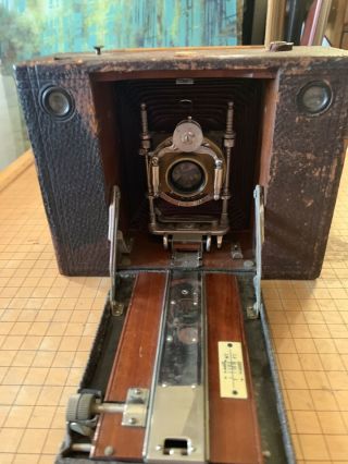 Number 4 Cartridge Kodak Model E 4 X 5 Camera Circa 1902