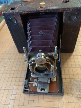Number 4 Cartridge Kodak Model E 4 X 5 Camera Circa 1902 2
