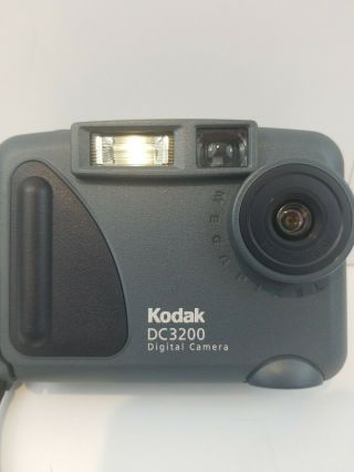 Vtg Kodak DC3200 Digital Camera 1.  0 Megapixel 2X Digital Zoom 4