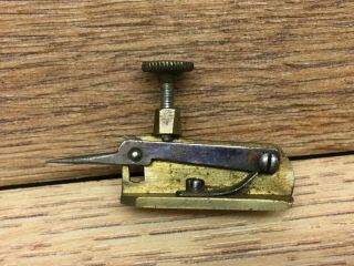 Very Small Vintage Watchmakers Height Gauge I Think.  I Have No Idea What It Is.