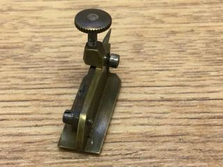 VERY SMALL VINTAGE WATCHMAKERS HEIGHT GAUGE I THINK.  I HAVE NO IDEA WHAT IT IS. 3
