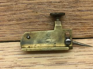 VERY SMALL VINTAGE WATCHMAKERS HEIGHT GAUGE I THINK.  I HAVE NO IDEA WHAT IT IS. 6