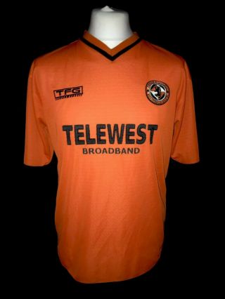 Dundee United 2001 - 02 Home Vintage Football Shirt -