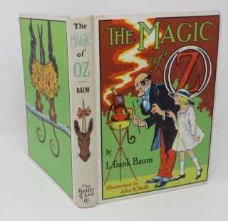 The Magic Of Oz Reilly & Lee White Spine Hb L Frank Baum Vintage