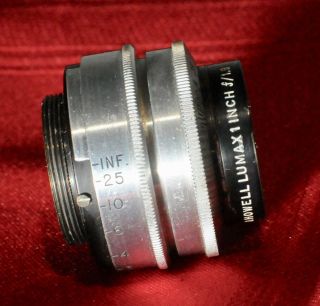Bell & Howell Lumax 1 Inch 1.  9 C - Mount Lens