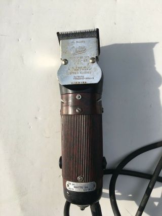Vintage Oster Small Animal Electric Clipper A2 With