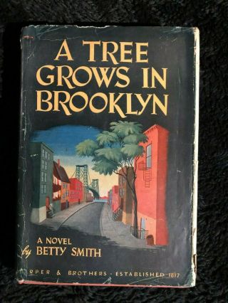 A Tree Grows In Brooklyn Signed By Betty Smith 1943 1st Ed 7th Print