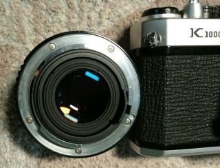 Pentax Asahi K1000 35mm SLR Film Camera Pentax - M 1:1.  7 50mm Lens 7