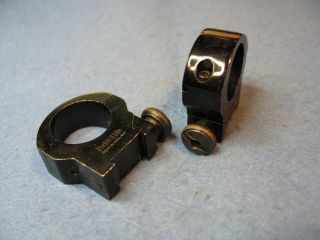 Vintage Parker - Hale Rah8 Telescopic Rifle Sight Rings/ring Mounts