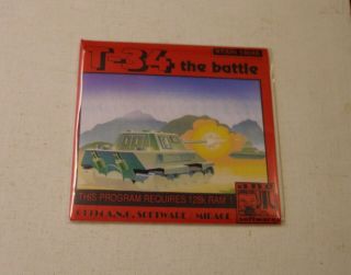 Very Rare T - 34 - The Battle By A.  N.  G.  Software For Atari Xl/xe - (128k)