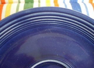 Vintage Fiesta COBALT BLUE Demitasse Stick Cup & Saucer 7