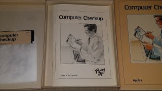 VINTAGE APPLE II POWER UP COMPUTER CHECKUP CHECK - UP SOFTWARE FLOPPY DISK GRTD 3
