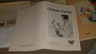 VINTAGE APPLE II POWER UP COMPUTER CHECKUP CHECK - UP SOFTWARE FLOPPY DISK GRTD 5