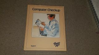 VINTAGE APPLE II POWER UP COMPUTER CHECKUP CHECK - UP SOFTWARE FLOPPY DISK GRTD 8