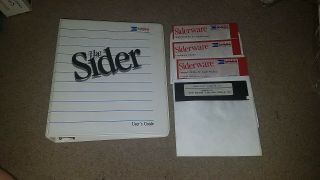 Vintage Apple Ii Sider Siderware Computist Booklet,  Software Floppy Disks