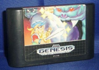 Vintage Sega Genesis Wonder Boy Monster World Video Game Cartridge Only